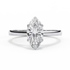 Fine Jewelry 18k Gold EF VVS Marquise Cut Lab-Grown Diamond Custom Ring Women's Engagement Ring Jewelry Manufacturer Wholesale