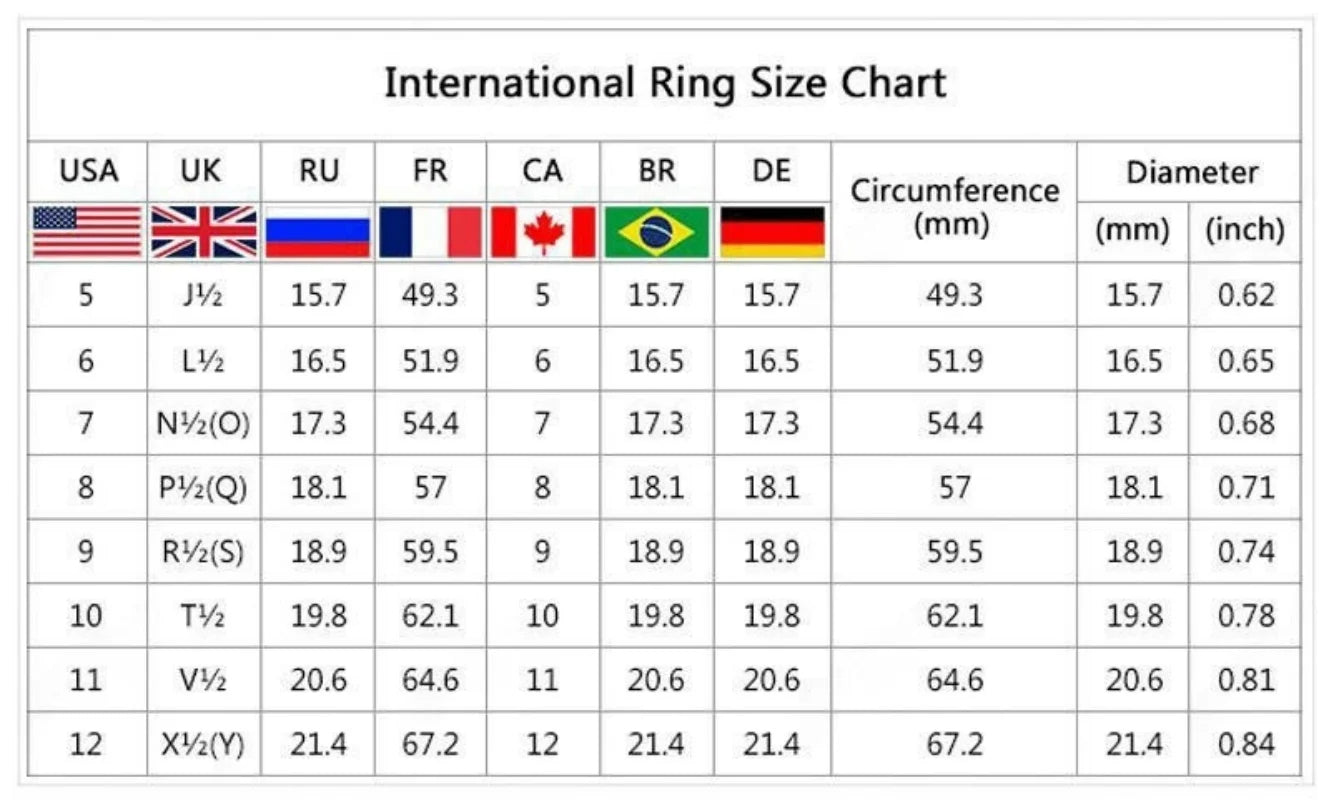 Classic Female Round Zircon Ring Vintage Wedding Jewelry Promise Romantic Engagement Rings For Women Gift