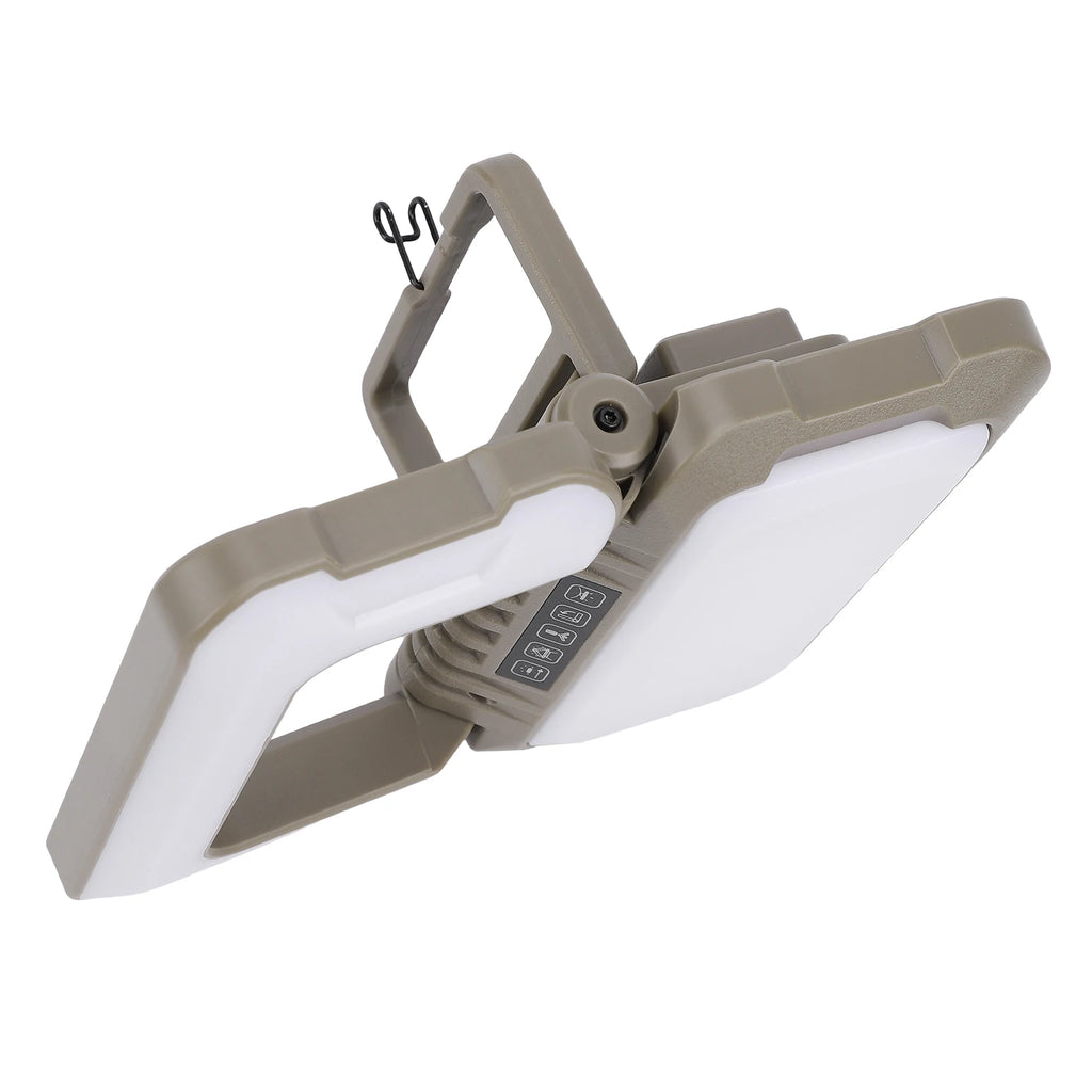 Camping Lantern Multifunctional Foldable Tent Lanterns 5 Lighting Modes Rainproof Camping Lamp for Outdoor Emergency Searchlight
