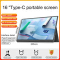LANLIPU 14/15.6/16inch Portable Monitor IPS For Laptop XBox PS4 / 5 Switch Cell Phone Computer Extension Gaming  Travel Screen