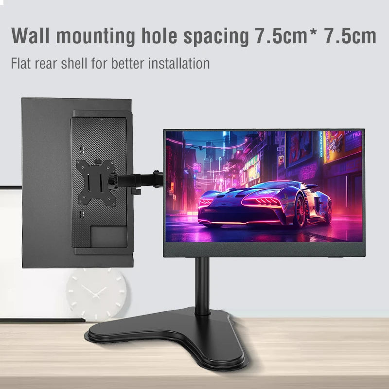 Anmite 15.6-Inch Portable Touch Monitor Non-touch optional 1080P HDR 16:9  For XBox PS4 / 5 Switch Cell Phone PC Loptop Extensio