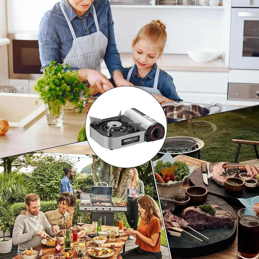 Portable Mini Stove Suitable for Outdoor Camping and Barbecuing, Usable for Both Home and Outdoor