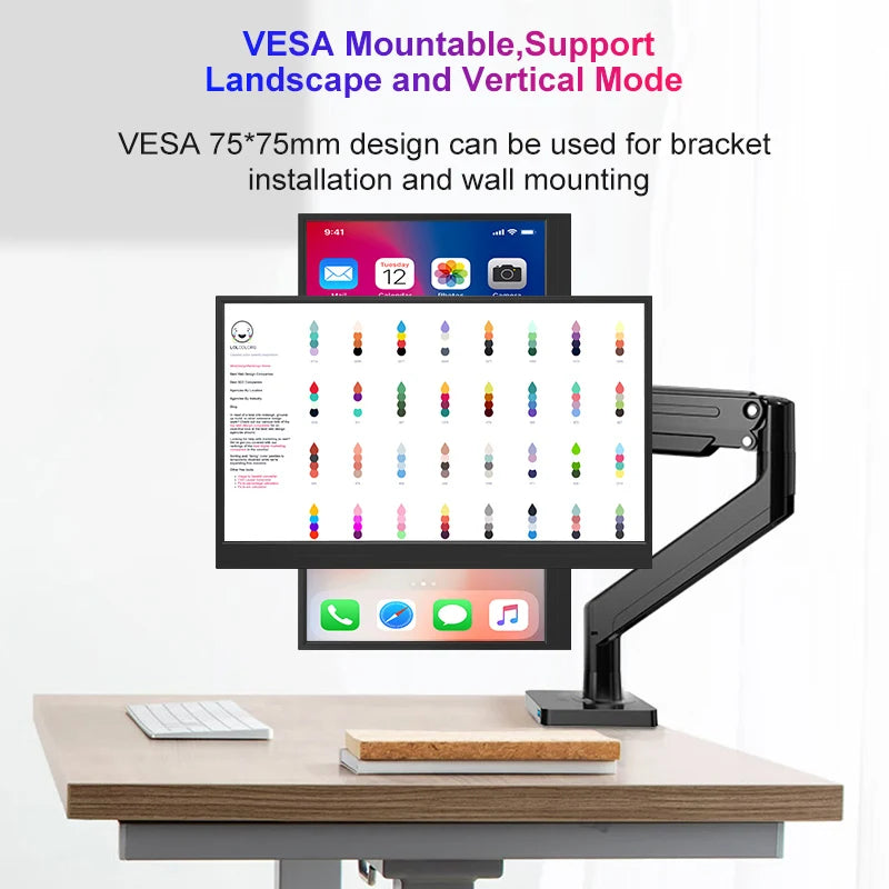 LANLIPU 14inch Portable IPS Touch Panel Secondary Display Computer Monitor FHD 1200P  For Cell phone Xbox Switch PS4/ps5 Laptop