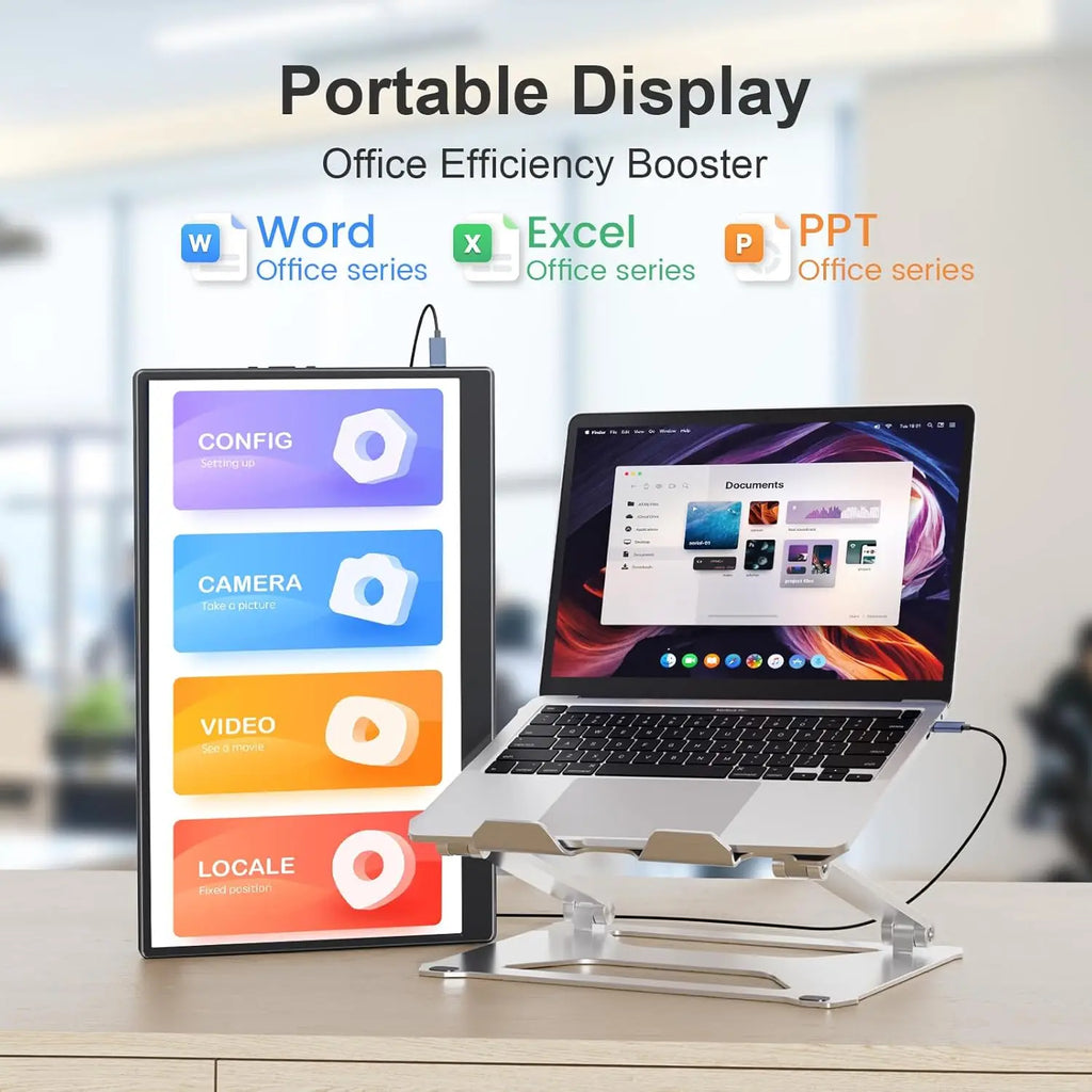 13.3'' Portable Touch Screen Monitor Display 1920*1200 16:10 IPS Panel 100% sRGB Extend Monitor For Mobile Phone Gaming TV Box