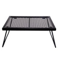 Campfire Grill Grate Folding Camp Fire Cooking Rack Foldable Over Fire Camp Grill Heavy Duty for Outdoor BBQ Camping