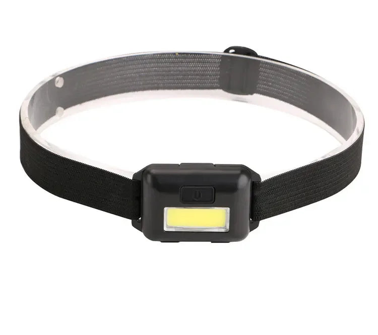 Camping Led Mini Headlights Portable Cob Headlamps Waterproof Head Front Light With 3 Switch Modes Led Lights Head Light