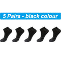 New 5Pairs High Qualty Men Bamboo Fiber Socks Short Summer Breatheable Anti-Bacterial Man Ankle Socks Busines Plus size EU38-46