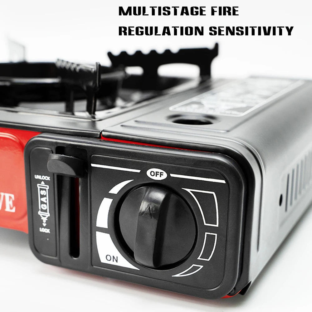 Camping Cookware Set Portable Automatic Ignition Outdoor Stove For Backpacking