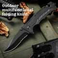 Camping pocket knife, outdoor multifunctional folding knife, outdoor portable knife, camping sharp knife