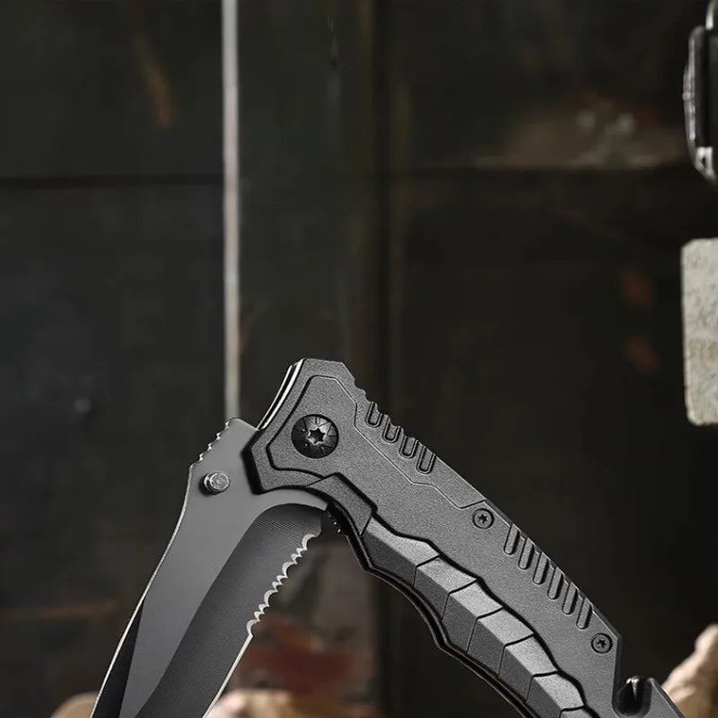 Camping pocket knife, outdoor multifunctional folding knife, outdoor portable knife, camping sharp knife