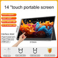 LANLIPU 14inch Portable IPS Touch Panel Secondary Display Computer Monitor FHD 1200P  For Cell phone Xbox Switch PS4/ps5 Laptop