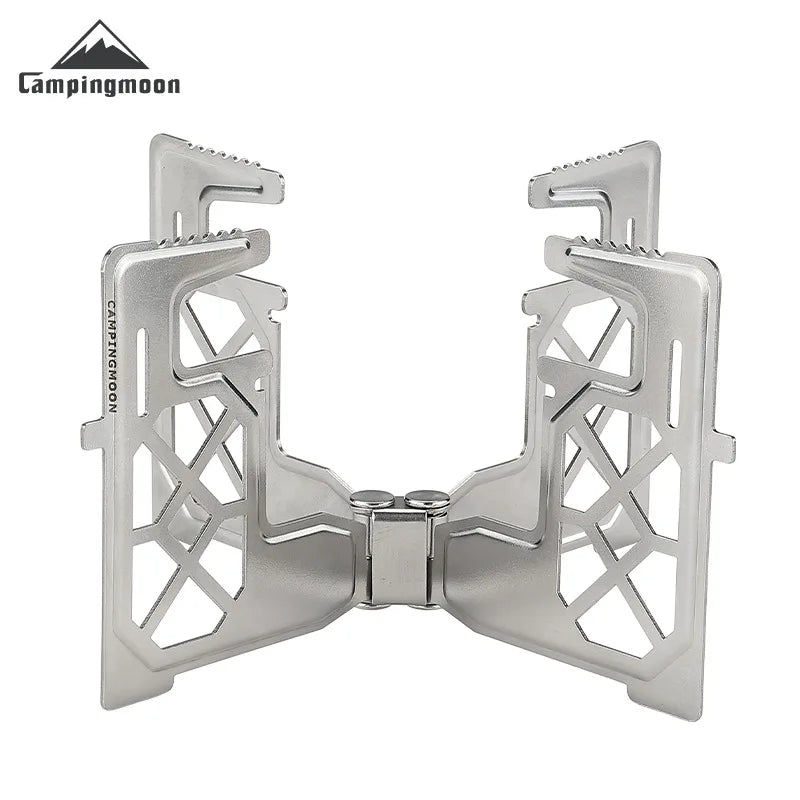 CAMPINGMOON AS-1-ST Alcohol Stove Rack Outdoor Small Picnic Equipment Brass Stove liquid Alcohol Stove Head Rack