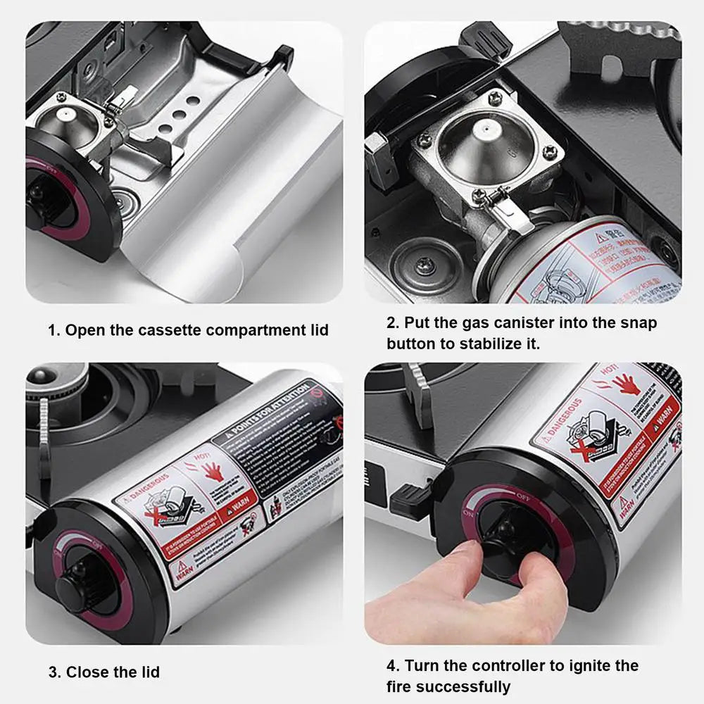Portable Mini Stove Suitable for Outdoor Camping and Barbecuing, Usable for Both Home and Outdoor