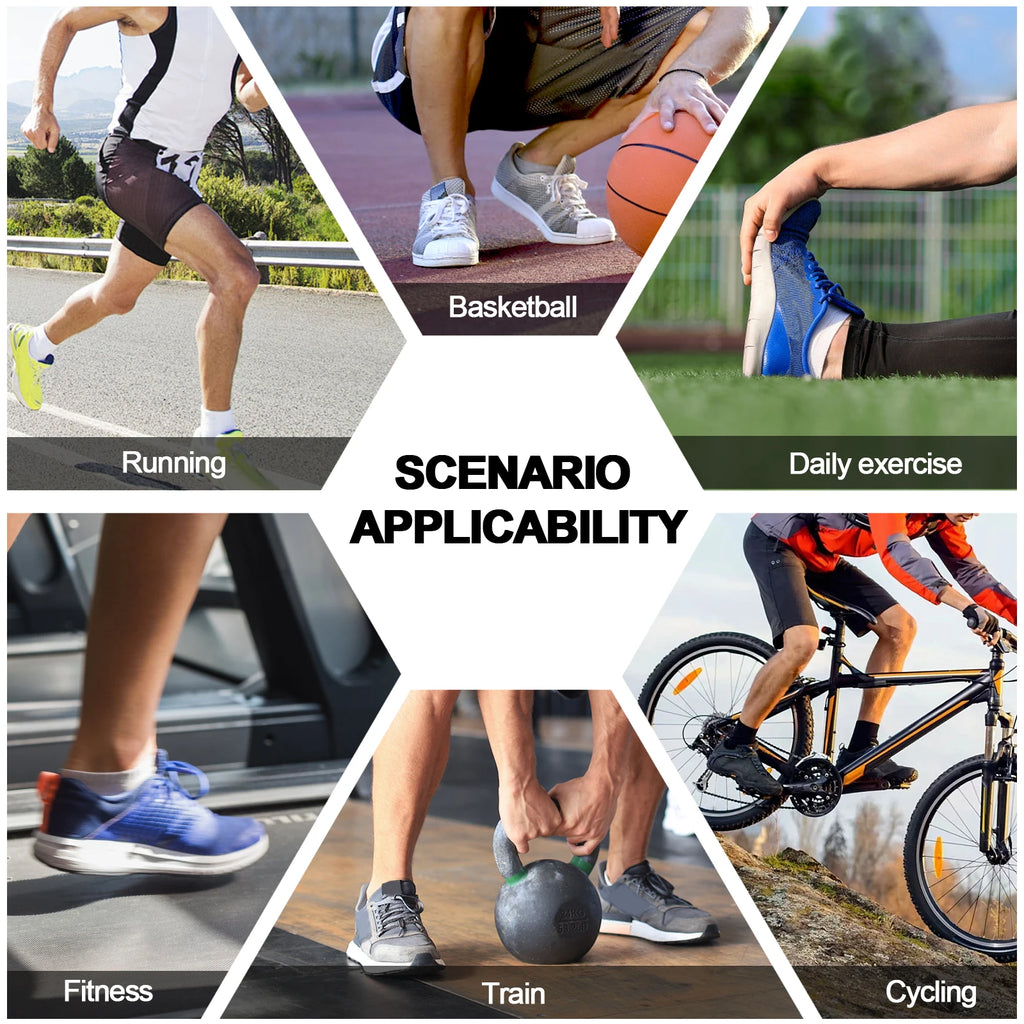 5 Pairs Men's Socks Cushioned Sports Wicking Breathable Performance Cotton Crew Socks for Training Hiking Walking Work Athletic
