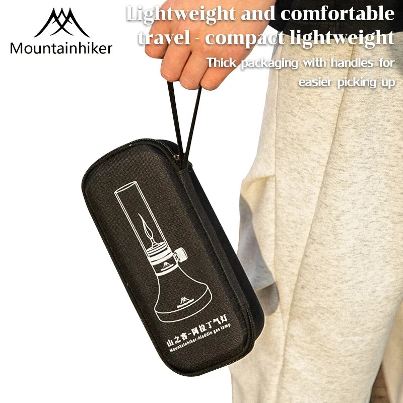 Mountain guest search banner gas lamp camping gas lamp lighting outdoor camp tent atmosphere lamp gas lamp candle lamp