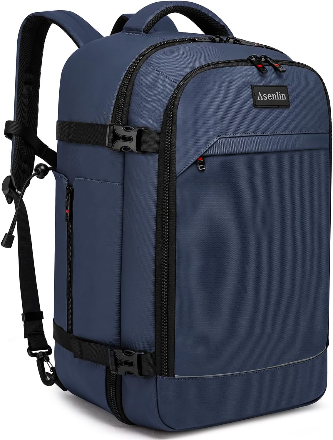 18 Inch Travel Laptop Backpack for Women Men，Business Travel Backpack Fit Flight Approved Water Resistant Computer Backpack Suitcase Backpack Blue